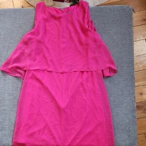 Vince Camuto Pink Sheath Midi Dress Size 6